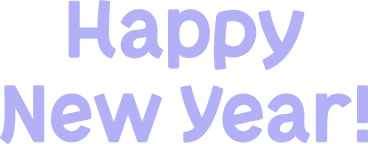 lettering happy new year! PNG, SVG