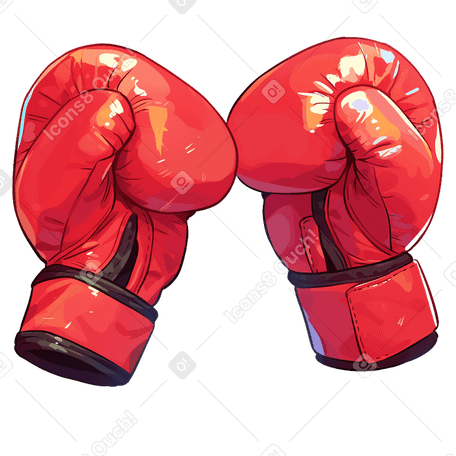 Боксерские перчатки в PNG, SVG