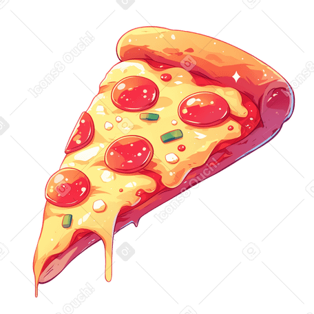 Porción de pizza PNG, SVG