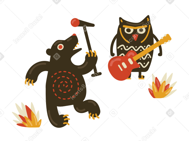 Music band PNG, SVG