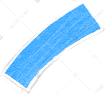 rectangular blue confetti PNG, SVG