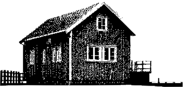 Деревянный дом в PNG, SVG