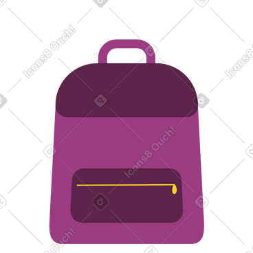 Travel backpack PNG, SVG