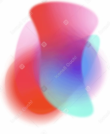 colored blurry spot PNG, SVG