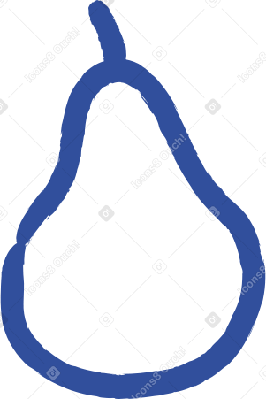 pear Illustration in PNG, SVG