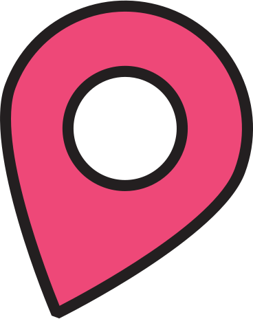pink geolocation icon PNG, SVG