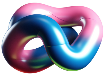 d abstract glossy form PNG, SVG