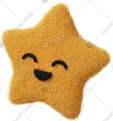 Cute happy star PNG, SVG