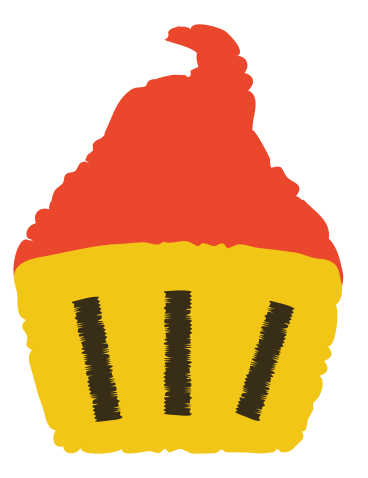 Кекс в PNG, SVG