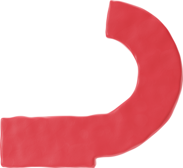 Torso with raised arm in red cloth PNG, SVG
