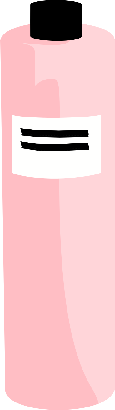 Badeseife in einer rosa flasche PNG, SVG