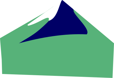 mountain with snowcap PNG, SVG