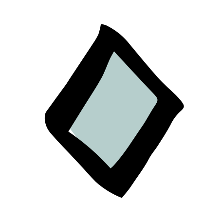 grey rhombus Illustration in PNG, SVG