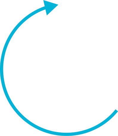 blue gls arrow Illustration in PNG, SVG