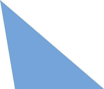 Blue scalene triangle PNG, SVG