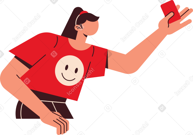girl with credit card PNG, SVG