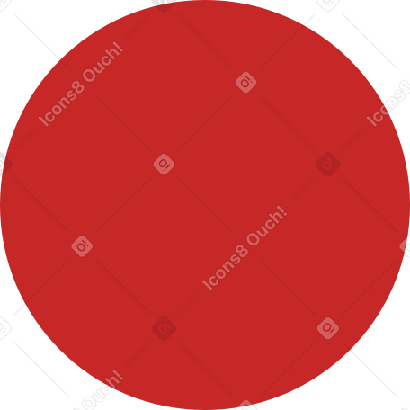 circle red Illustration in PNG, SVG