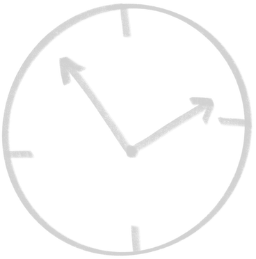 big gray simple clock PNG, SVG