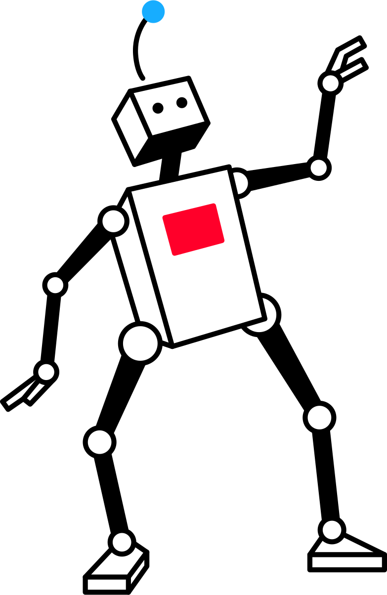 ロボット のpngとsvgでのイラスト