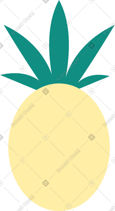 菠萝 PNG, SVG