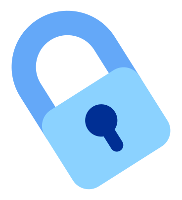 Sticker closed lock в PNG, SVG