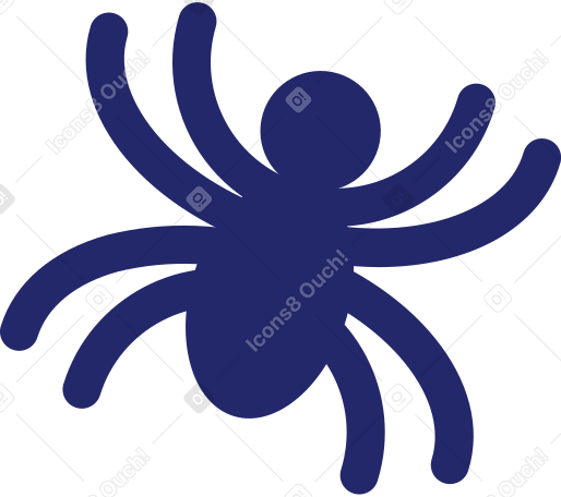 Pequeña araña PNG, SVG