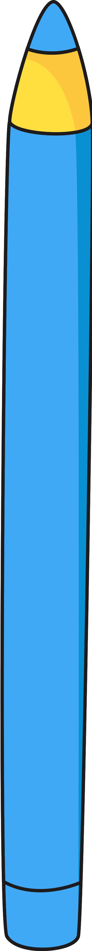 blauer stift PNG, SVG