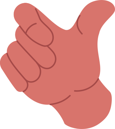 hand tosses something PNG, SVG