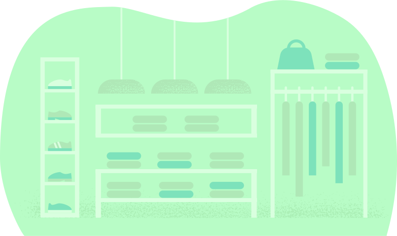 clothing-shop Clipart illustration in PNG, SVG