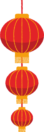 lantern chain Illustration in PNG, SVG