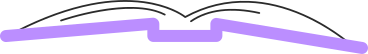 Open lilac book PNG, SVG