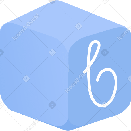 cube Illustration in PNG, SVG
