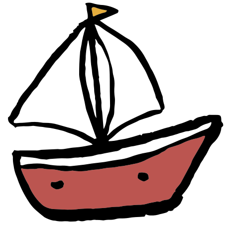 boat Illustration in PNG, SVG