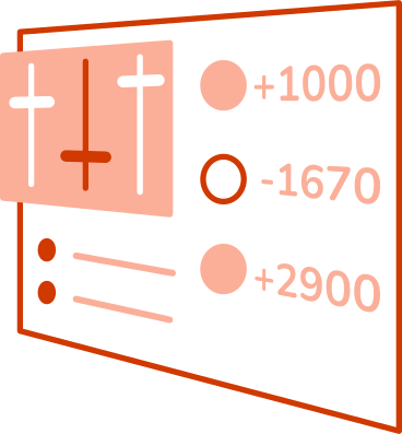 Financial expenditure detail window PNG, SVG