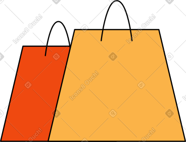 Two trapezoidal package PNG, SVG