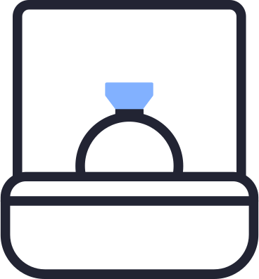ring box PNG, SVG