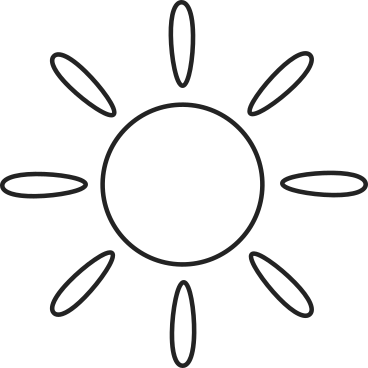 Sonne mit strahlen PNG, SVG