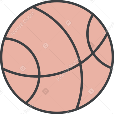 pelota de baloncesto PNG, SVG