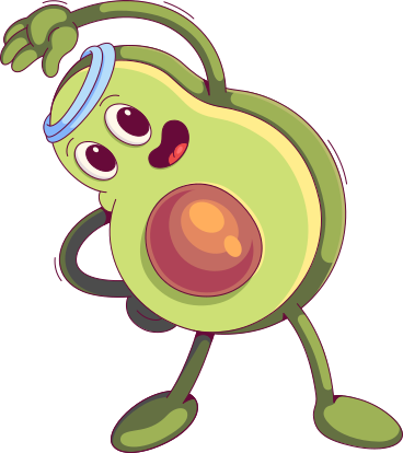 avocado PNG, SVG