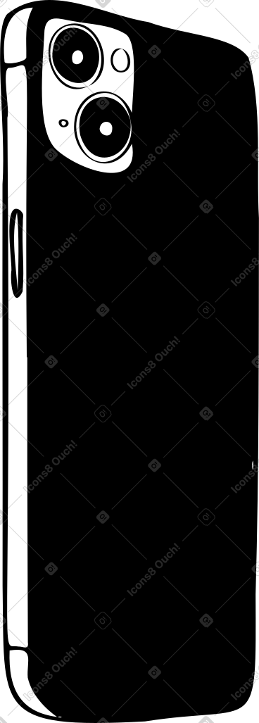 Iphone back PNG, SVG