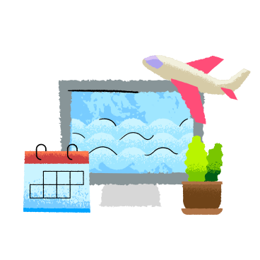 Vacation planning  PNG, SVG