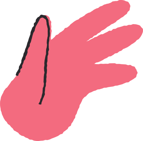 holding hand Illustration in PNG, SVG