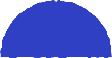 blue semicircle PNG, SVG