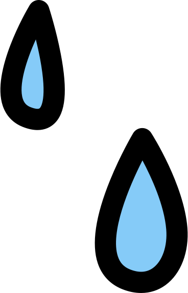 Капли воды в PNG, SVG