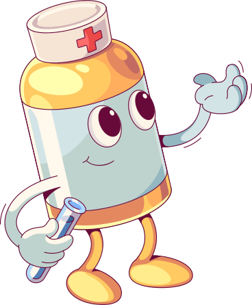 medicine jar doctor with flask PNG、SVG