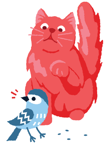 Hunting cat PNG, SVG