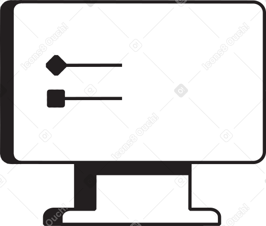 computer Illustration in PNG, SVG