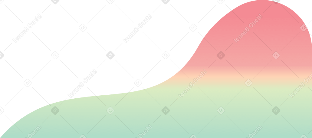 gradient shape Illustration in PNG, SVG