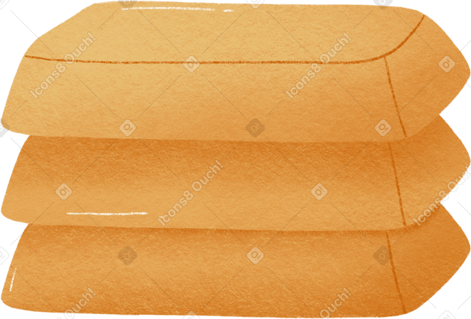 three bars of gold lying on top of each other PNG, SVG
