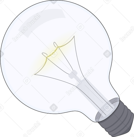 лампочка в PNG, SVG